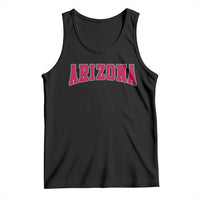 Arizona Sports Fan Vintage Bold Throwback AZ State Tank Top