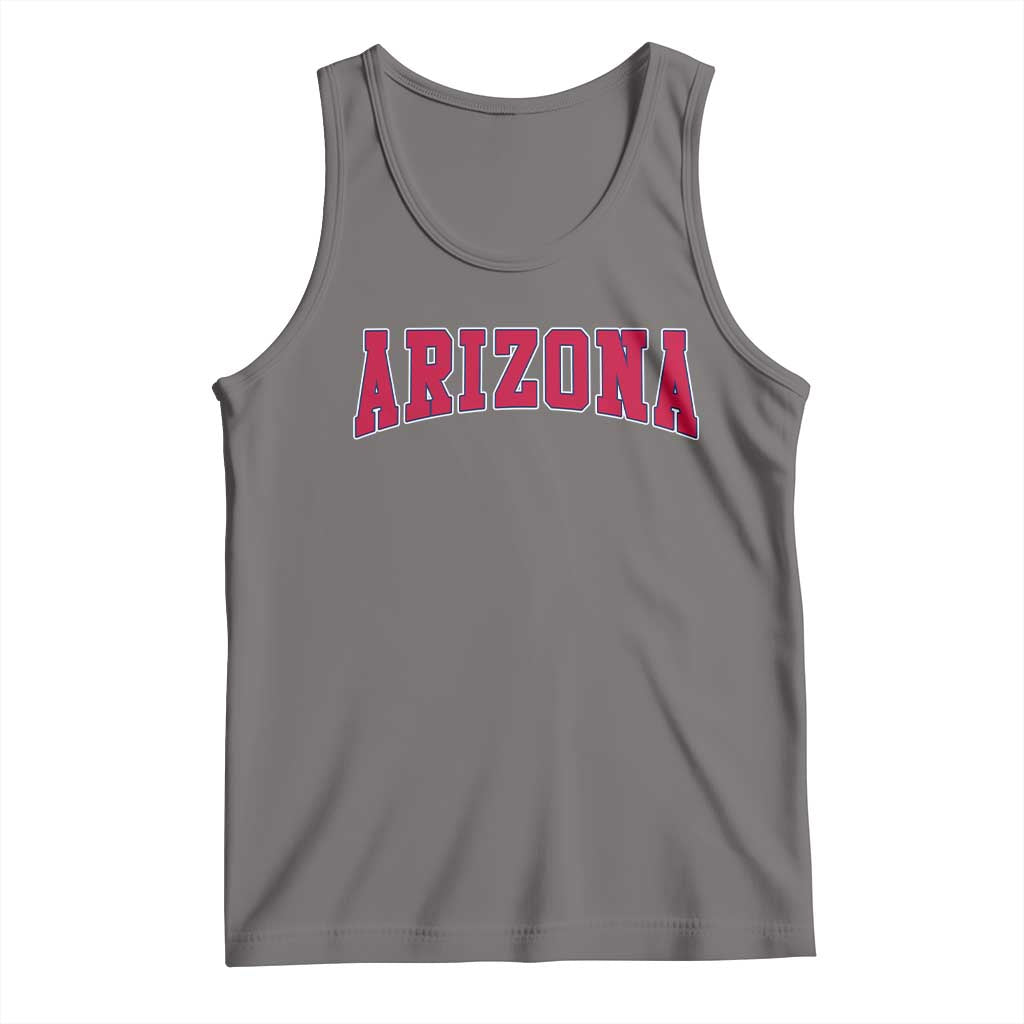 Arizona Sports Fan Vintage Bold Throwback AZ State Tank Top