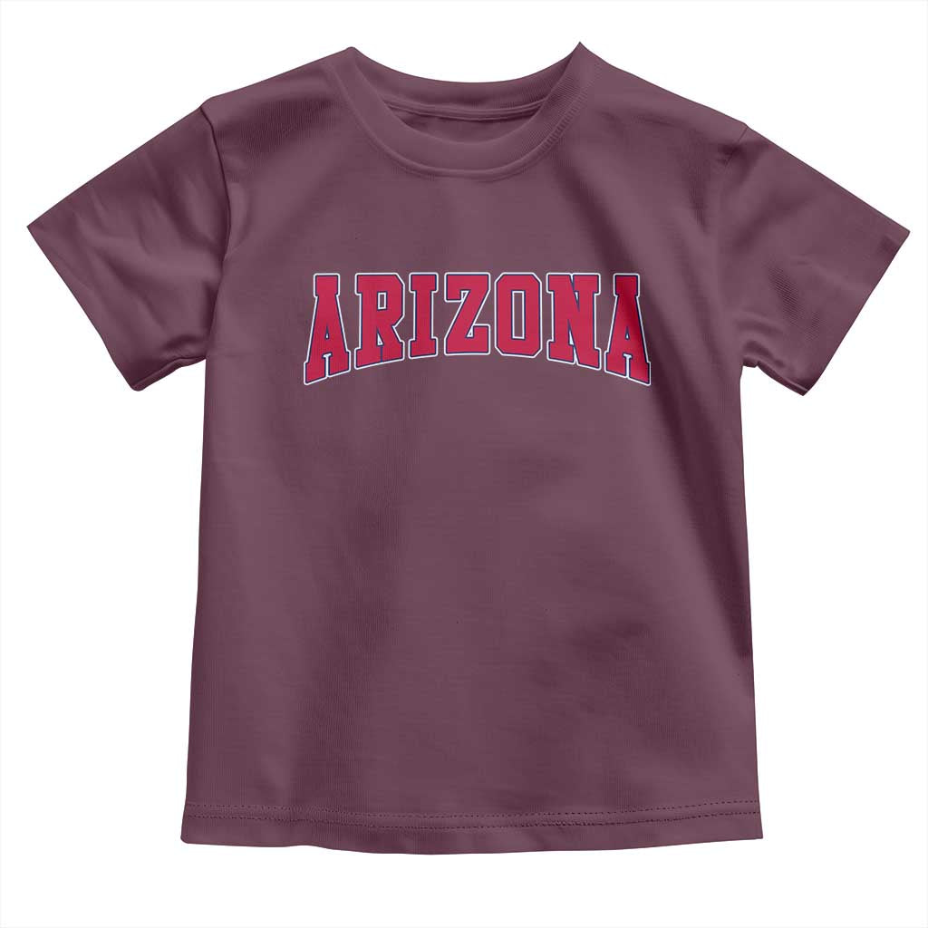 Arizona Sports Fan Vintage Bold Throwback AZ State Toddler T Shirt