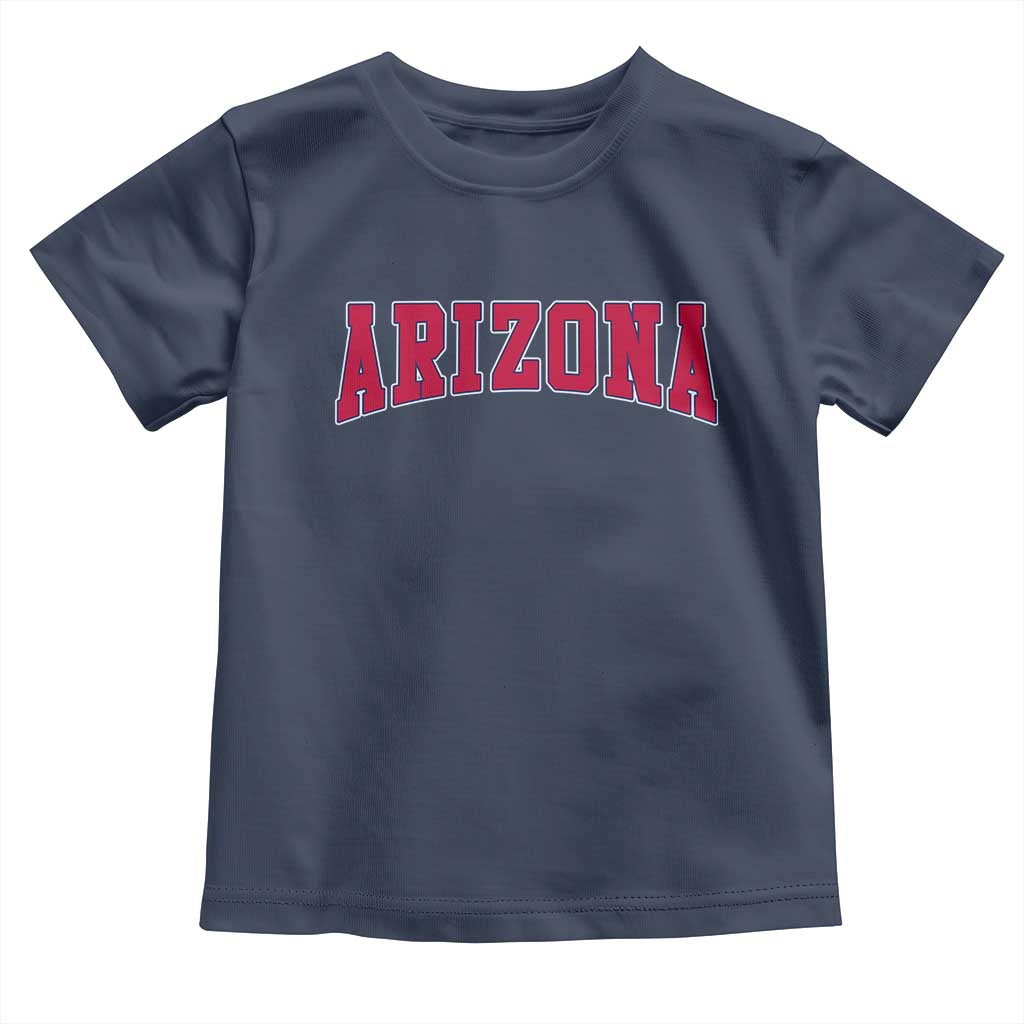 Arizona Sports Fan Vintage Bold Throwback AZ State Toddler T Shirt