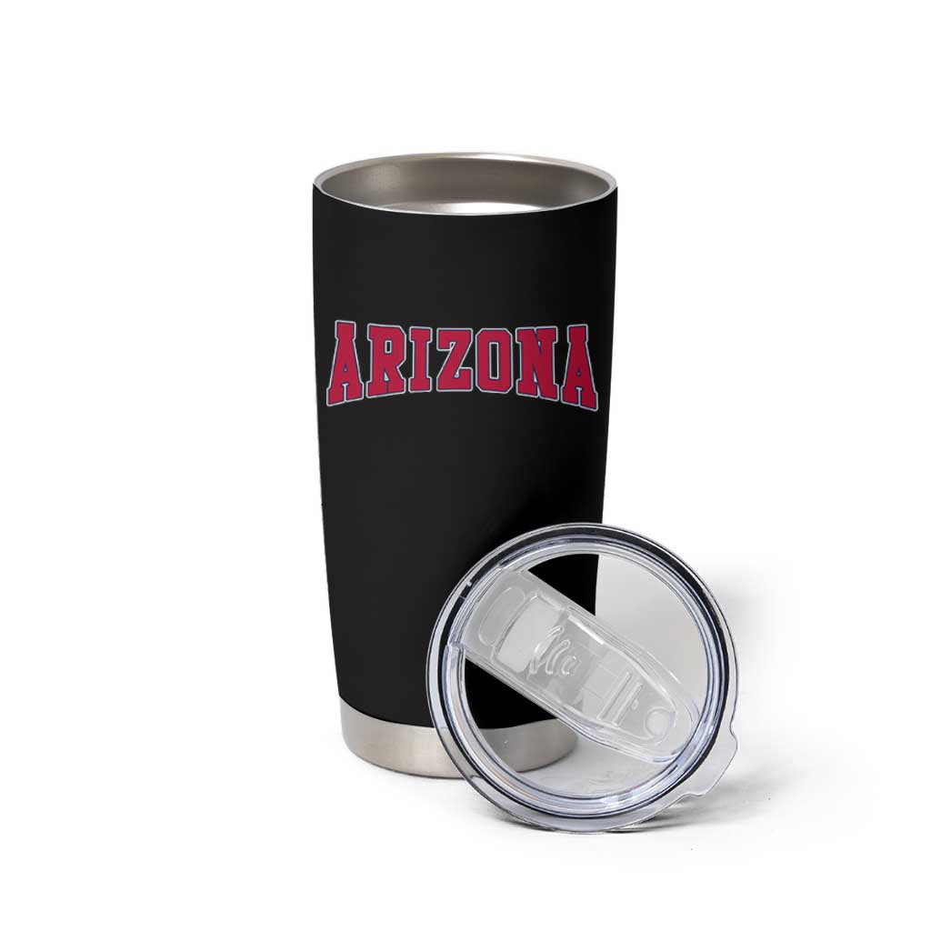 Arizona Sports Fan Vintage Bold Throwback AZ State Tumbler Cup