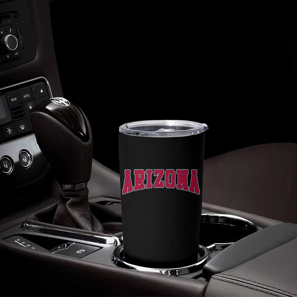 Arizona Sports Fan Vintage Bold Throwback AZ State Tumbler Cup