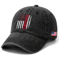 Arizona Pride Washed Cotton Baseball Cap Vintage American Flag Distressed Varsity Aesthetic Letters AZ State