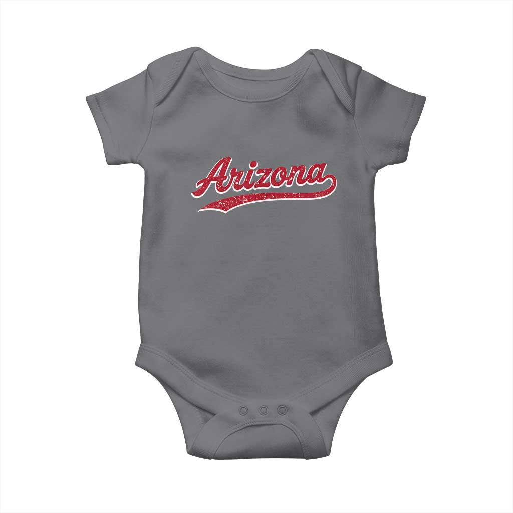 Arizona Varsity Script Classic Sports Jersey Style Baby Onesie