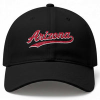 Arizona Varsity Script Classic Sports Jersey Style Baseball Cap