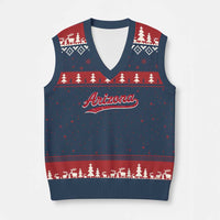 Arizona Varsity Script Classic Sports Jersey Style V-Neck Knit Sweater Vest