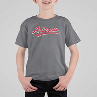 Arizona Varsity Script Classic Sports Jersey Style T Shirt For Kid