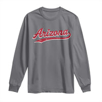 Arizona Varsity Script Classic Sports Jersey Style Long Sleeve Shirt