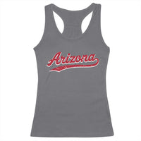 Arizona Varsity Script Classic Sports Jersey Style Racerback Tank Top