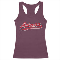 Arizona Varsity Script Classic Sports Jersey Style Racerback Tank Top
