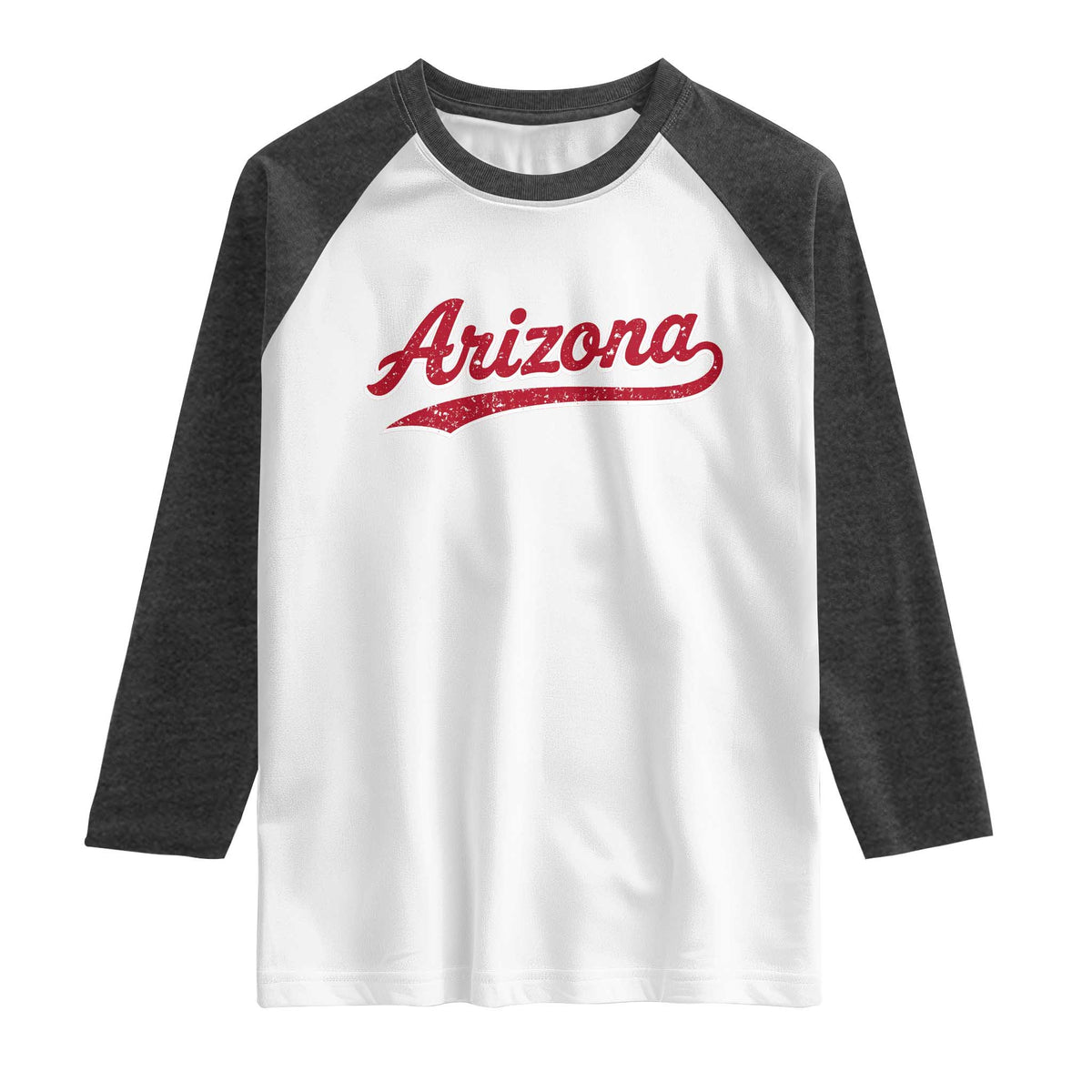Arizona Varsity Script Classic Sports Jersey Style Raglan Shirt