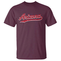 Arizona Varsity Script Classic Sports Jersey Style T Shirt