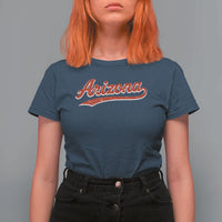 Arizona Varsity Script Classic Sports Jersey Style T Shirt For Women