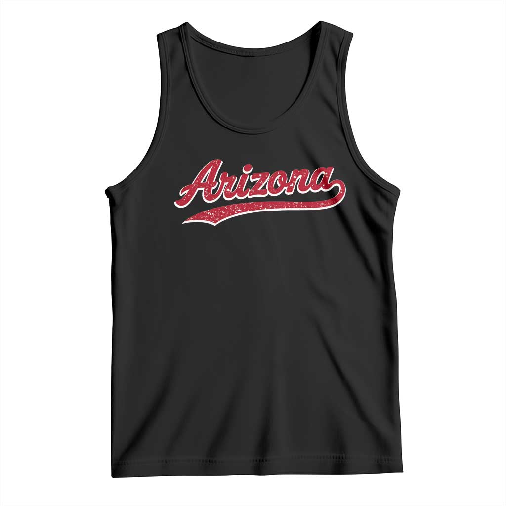 Arizona Varsity Script Classic Sports Jersey Style Tank Top