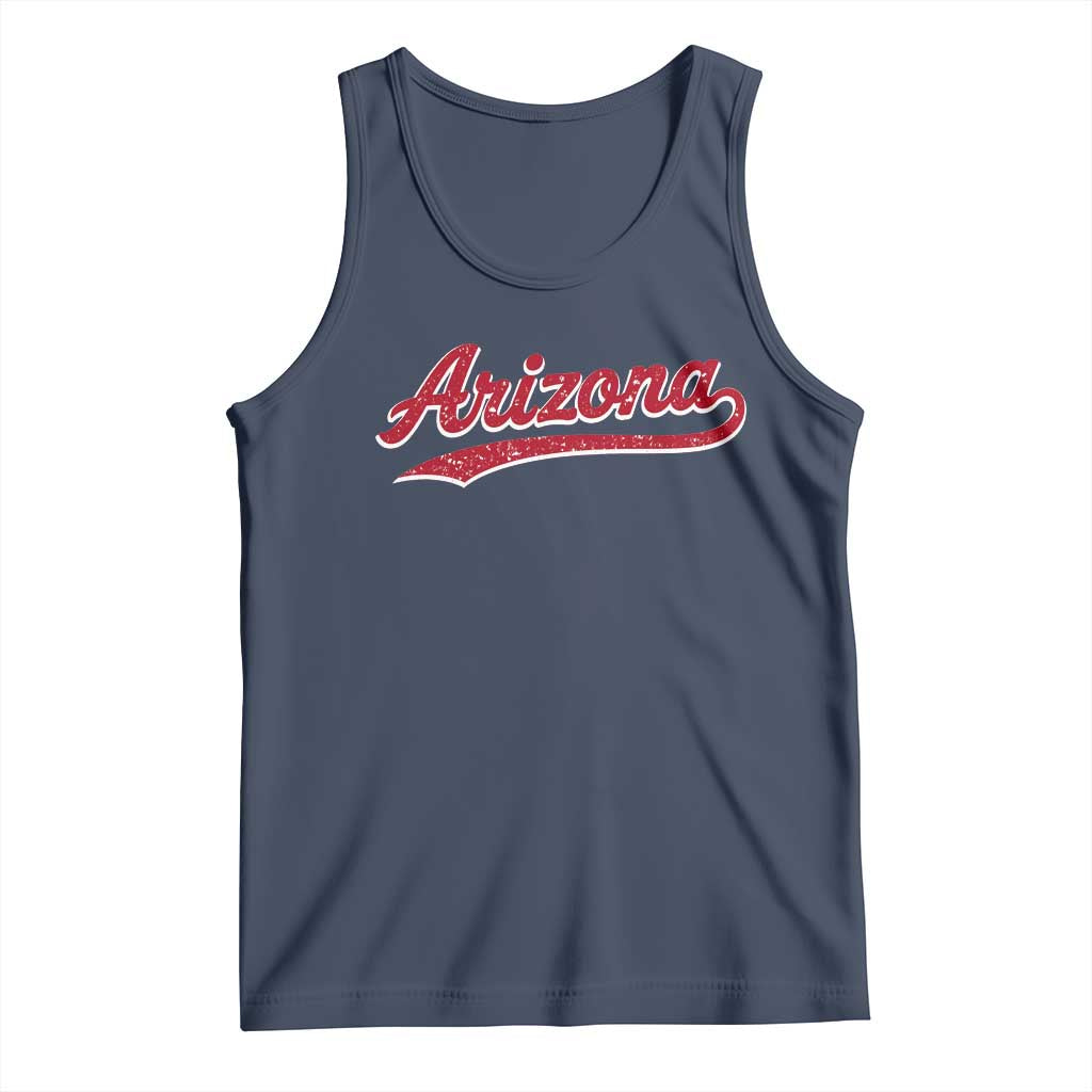 Arizona Varsity Script Classic Sports Jersey Style Tank Top