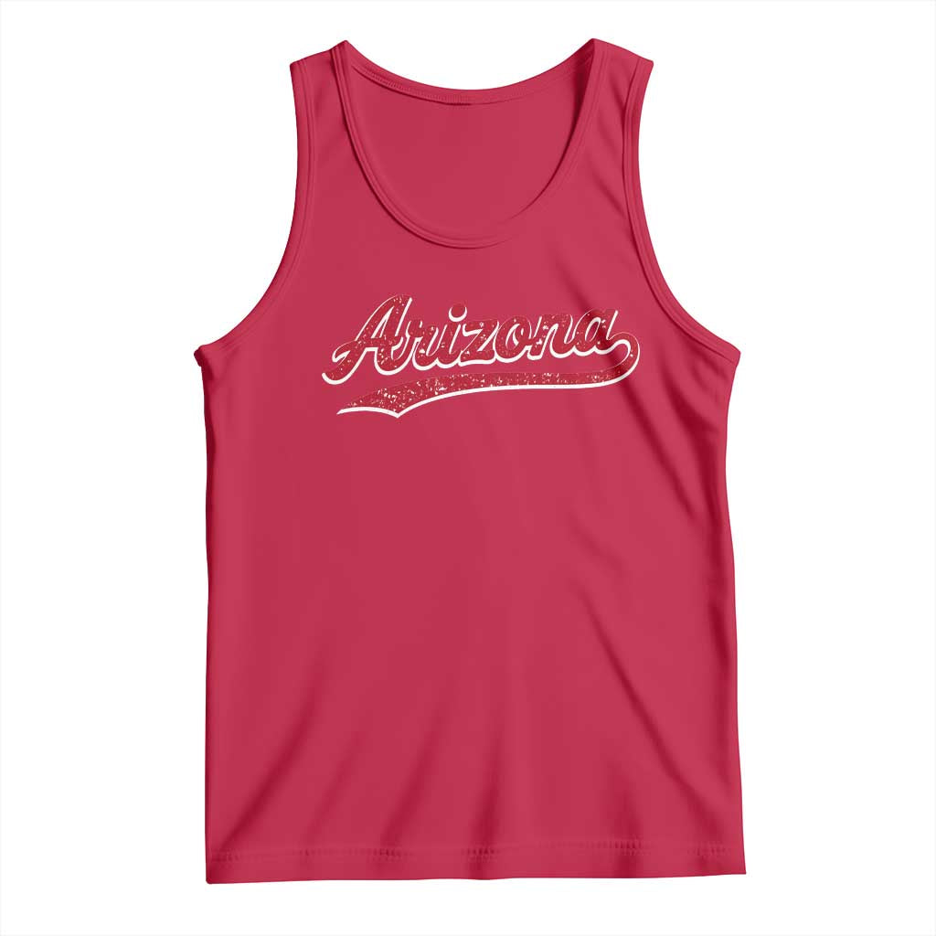 Arizona Varsity Script Classic Sports Jersey Style Tank Top