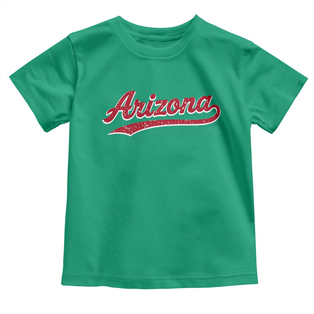 Arizona Varsity Script Classic Sports Jersey Style Toddler T Shirt