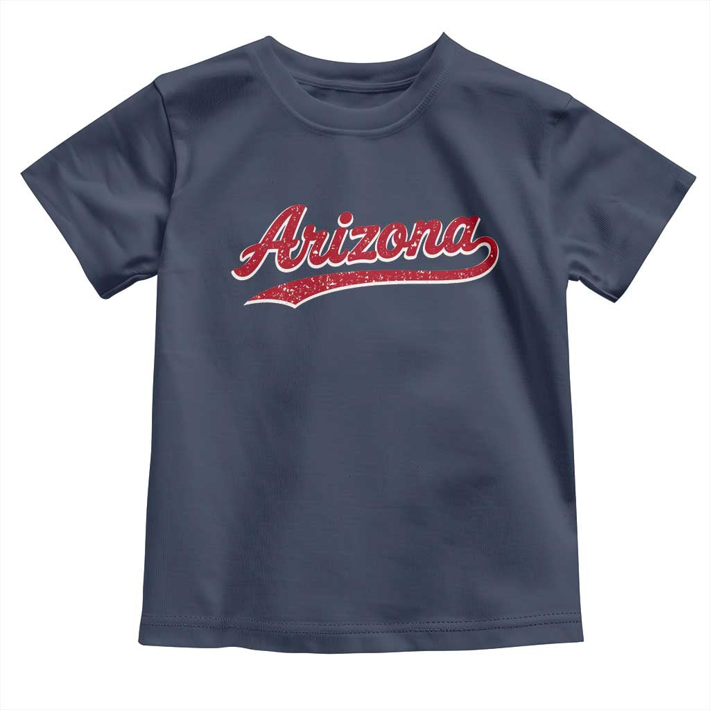Arizona Varsity Script Classic Sports Jersey Style Toddler T Shirt
