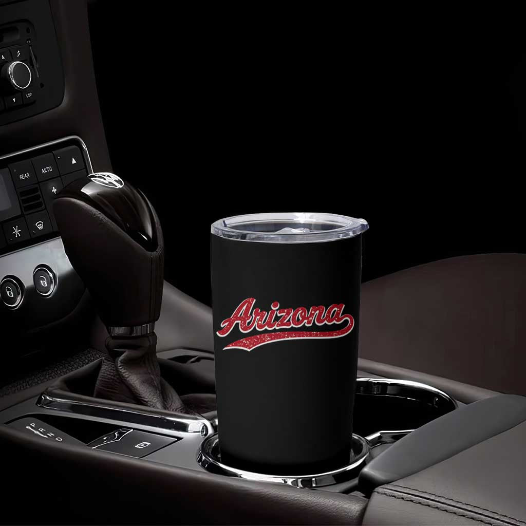 Arizona Varsity Script Classic Sports Jersey Style Tumbler Cup