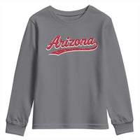Arizona Varsity Script Classic Sports Jersey Style Youth Sweatshirt
