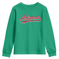 Arizona Varsity Script Classic Sports Jersey Style Youth Sweatshirt