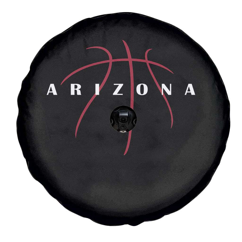 Arizona Fan Basketball Grooves Graphic AZ State Spare Tire Cover