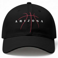 Arizona Fan Basketball Grooves Graphic AZ State Baseball Cap