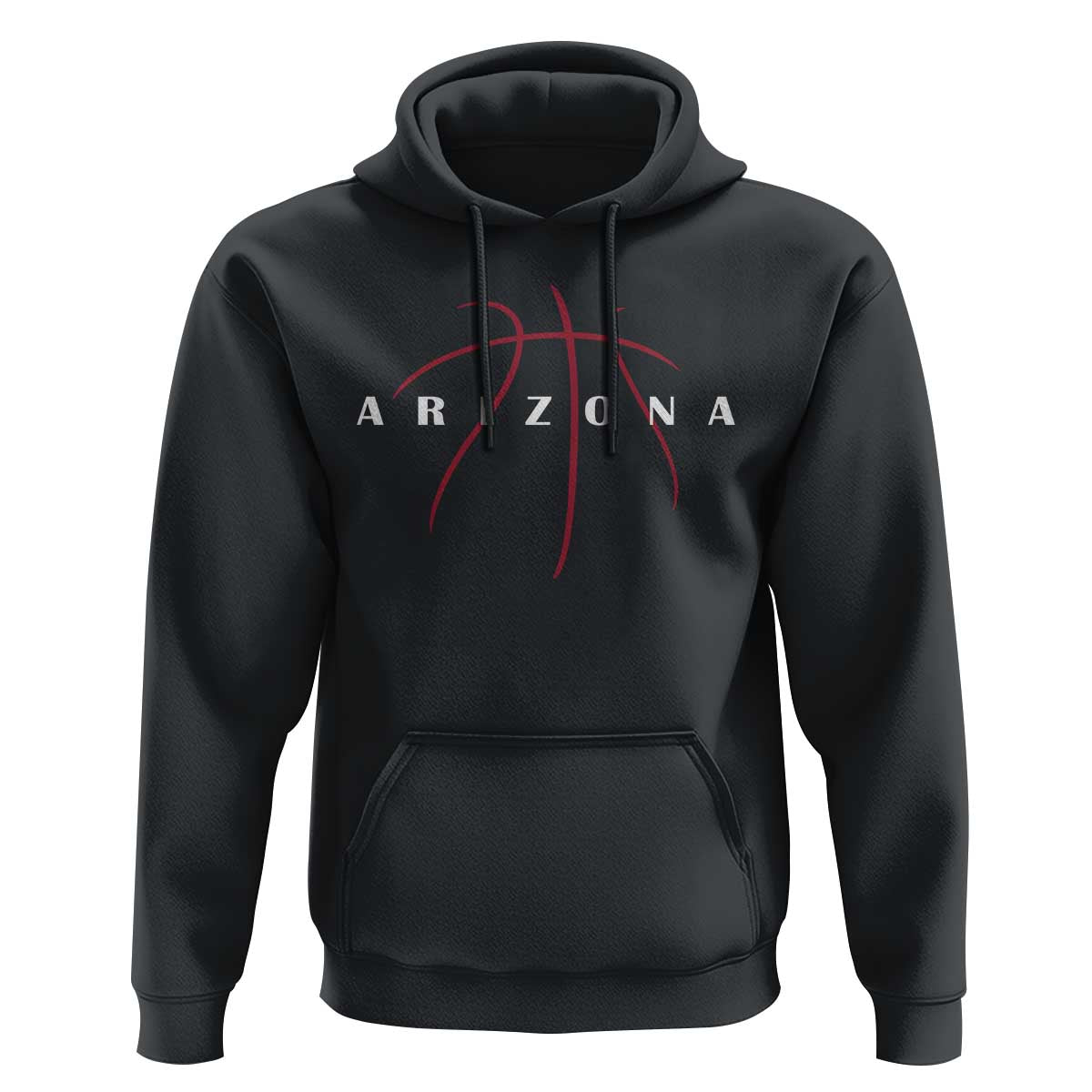 Arizona Fan Basketball Grooves Graphic AZ State Hoodie