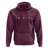 Arizona Fan Basketball Grooves Graphic AZ State Hoodie