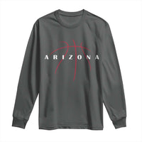 Arizona Fan Basketball Grooves Graphic AZ State Long Sleeve Shirt