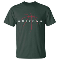Arizona Fan Basketball Grooves Graphic AZ State T Shirt