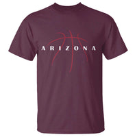 Arizona Fan Basketball Grooves Graphic AZ State T Shirt