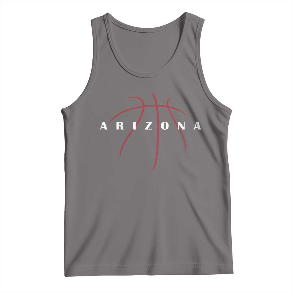 Arizona Fan Basketball Grooves Graphic AZ State Tank Top