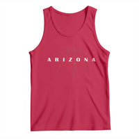 Arizona Fan Basketball Grooves Graphic AZ State Tank Top