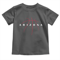 Arizona Fan Basketball Grooves Graphic AZ State Toddler T Shirt