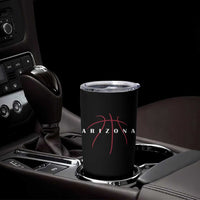 Arizona Fan Basketball Grooves Graphic AZ State Tumbler Cup