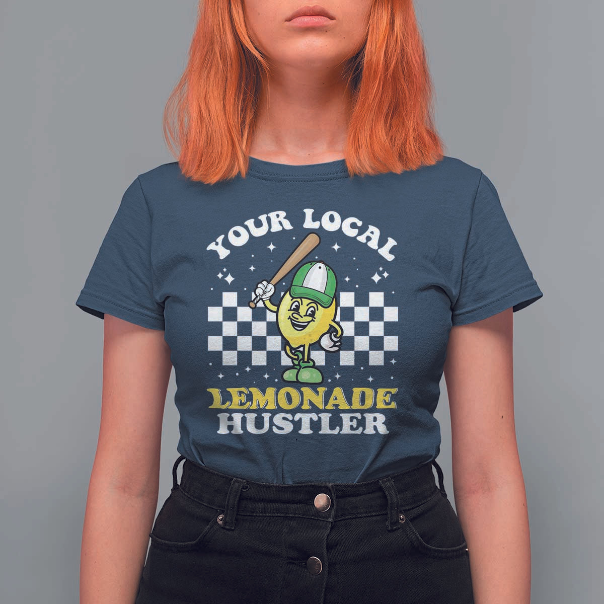 Funny Stand Boss Ceo T Shirt For Women Your Local Lemonade Hustler - Wonder Print Shop