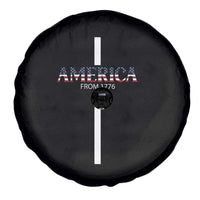 4th Of July Spare Tire Cover America From 1776 Christian Religious Faith Cross