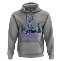 Mermaid Squad Hoodie Birthday Party Girl B-Day Ocean - Wonder Print Shop