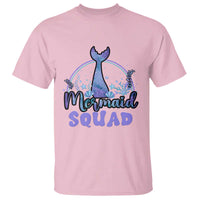 Mermaid Squad T Shirt Birthday Party Girl B-Day Ocean - Wonder Print Shop