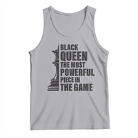 Chess Lover Tank Top Black Queen The Most Powerful Piece In The Game Checkmate
