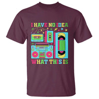 Funny 70s 80s T Shirt I Have No Idea What This Is Retro Vintage 90s Outfit - Wonder Print Shop