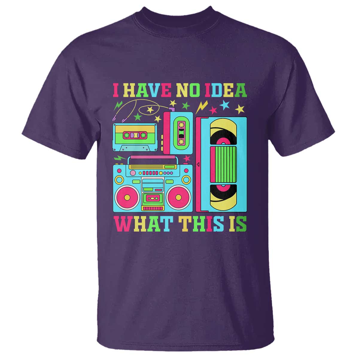 Funny 70s 80s T Shirt I Have No Idea What This Is Retro Vintage 90s Outfit - Wonder Print Shop