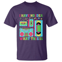 Funny 70s 80s T Shirt I Have No Idea What This Is Retro Vintage 90s Outfit - Wonder Print Shop