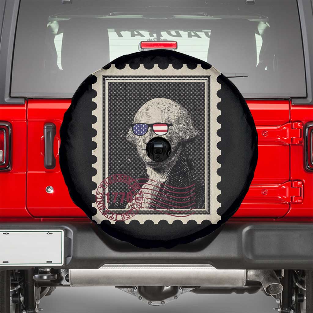 Funny 4th Of July Spare Tire Cover It's Only Treason If You Lose American Flag
