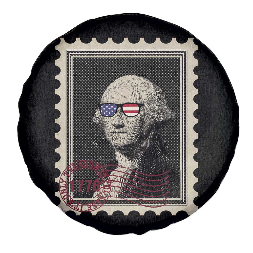 Funny 4th Of July Spare Tire Cover It's Only Treason If You Lose American Flag