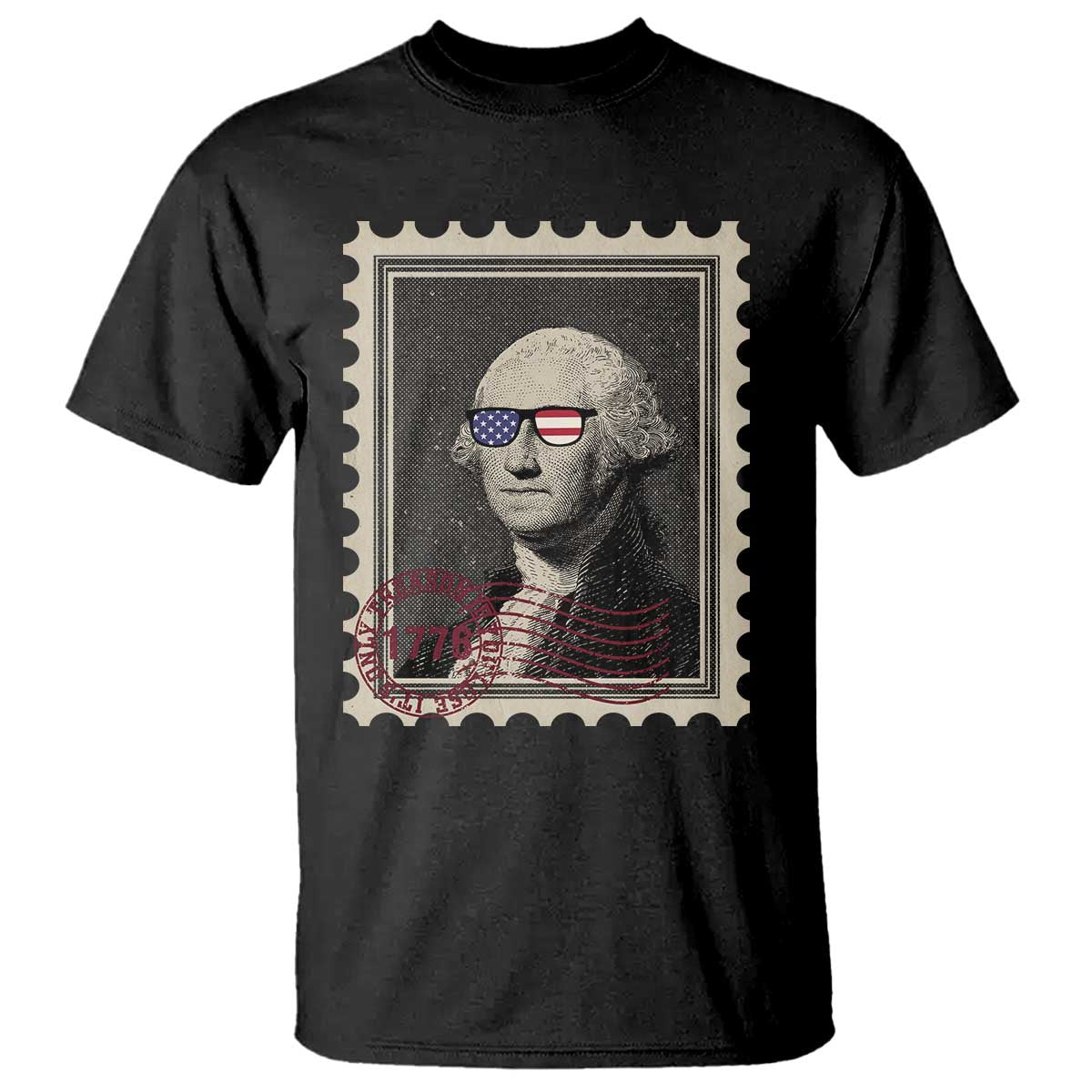 Funny 4th Of July T Shirt It's Only Treason If You Lose American Flag - Wonder Print Shop