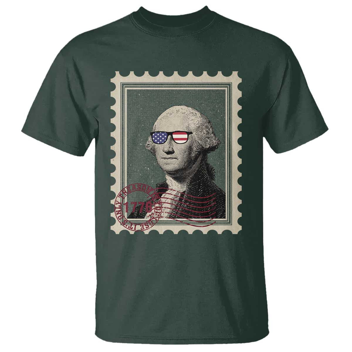 Funny 4th Of July T Shirt It's Only Treason If You Lose American Flag - Wonder Print Shop