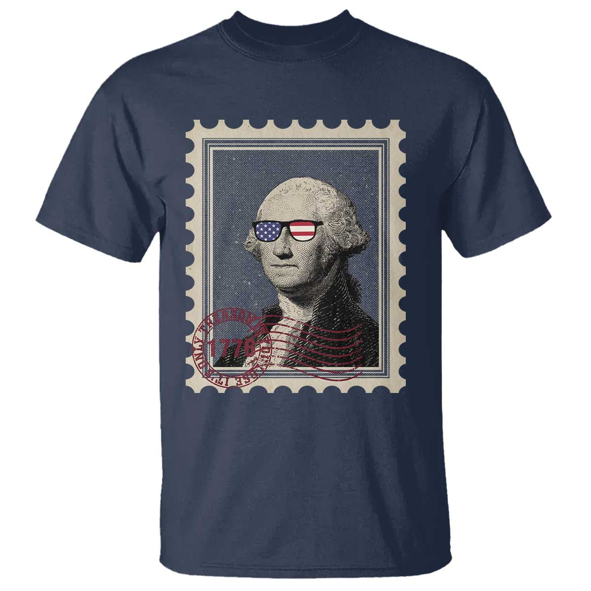 Funny 4th Of July T Shirt It's Only Treason If You Lose American Flag - Wonder Print Shop