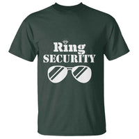 Funny Ring Security T Shirt Wedding Bearer Boy Vintage Sunglasses - Wonder Print Shop